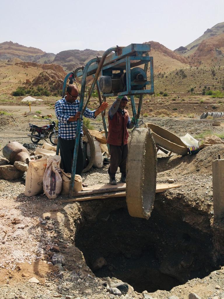 مرمت قنات شهرستان خوسف