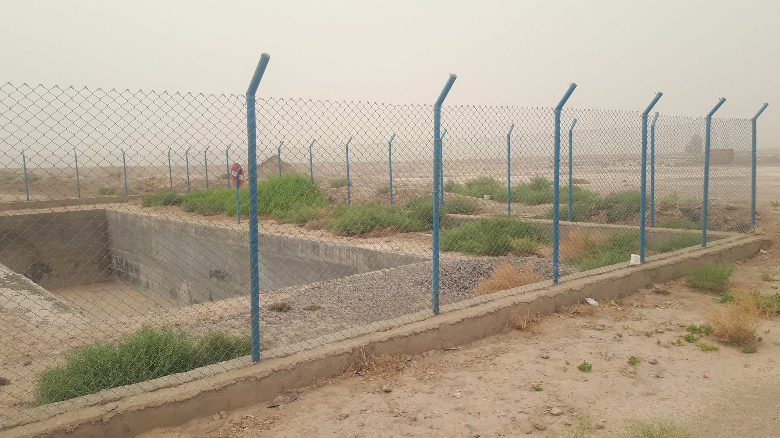 حوضچه‌های انتقال آب روستای طبسین